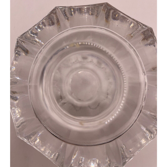 Vintage Collectible Crystal Glass Perfume Decanter Bottle Dauber 4.5" Tall - Picture 6 of 10